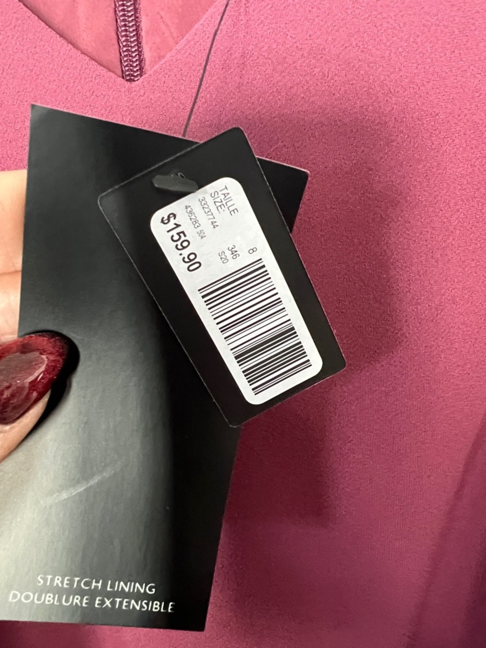 RW&CO. Burgundy Puff-Sleeve Jumpsuit - Picture 4 of 6